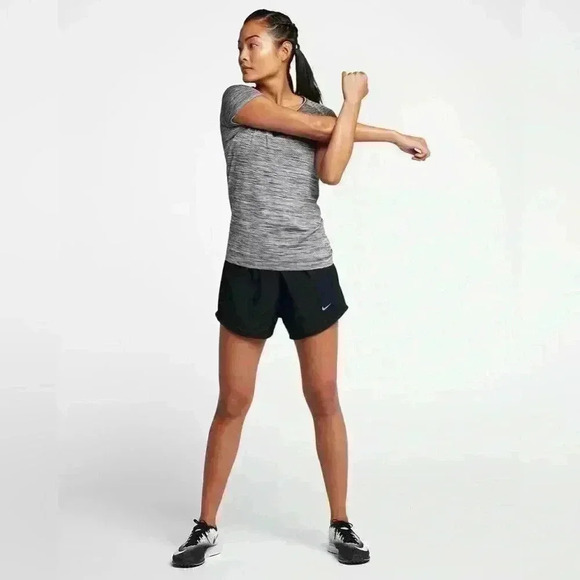 Nike Women's 3'' Heatherized Tempo Running Shorts - Picture 3 of 4